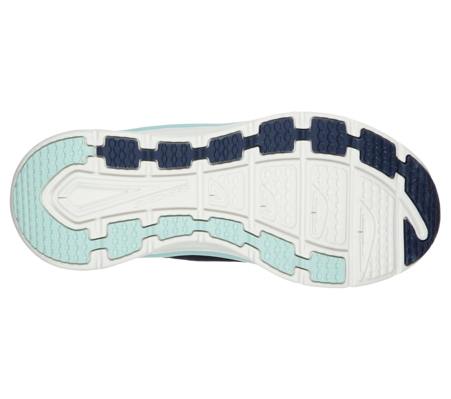 Skechers Relaxed Fit D'Lux Walker Infinite Motion Navy Light Blue