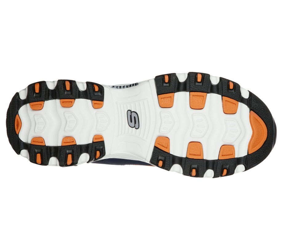 Skechers D'Lites Endless Motion Navy Orange