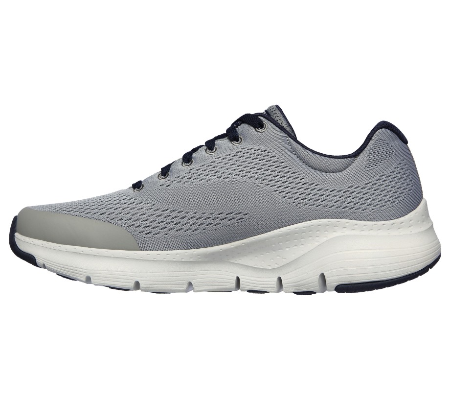 Arch Fit Gray Navy Skechers
