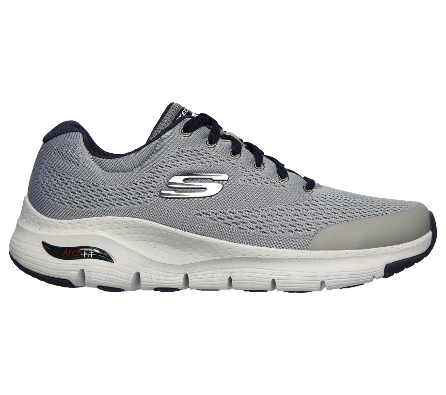 Arch Fit Gray Navy Skechers