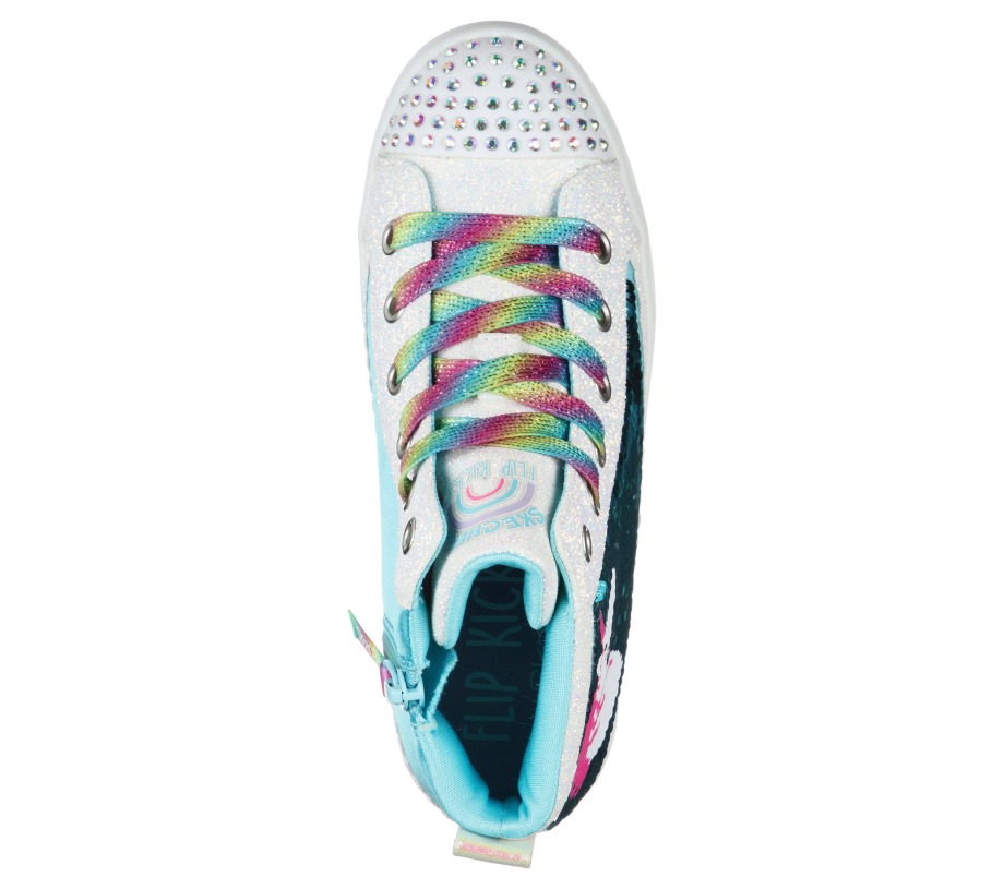 Twinkle Toes Twi-Lites 2.0 Unicorn Surprise White Multi Skechers