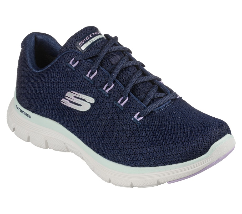 Flex Appeal 4.0 Coated Fidelity Skechers Navy Aqua