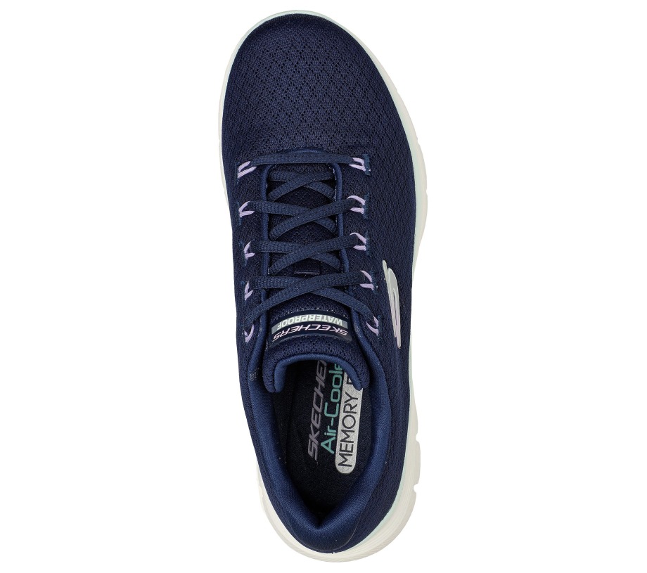 Flex Appeal 4.0 Coated Fidelity Skechers Navy Aqua