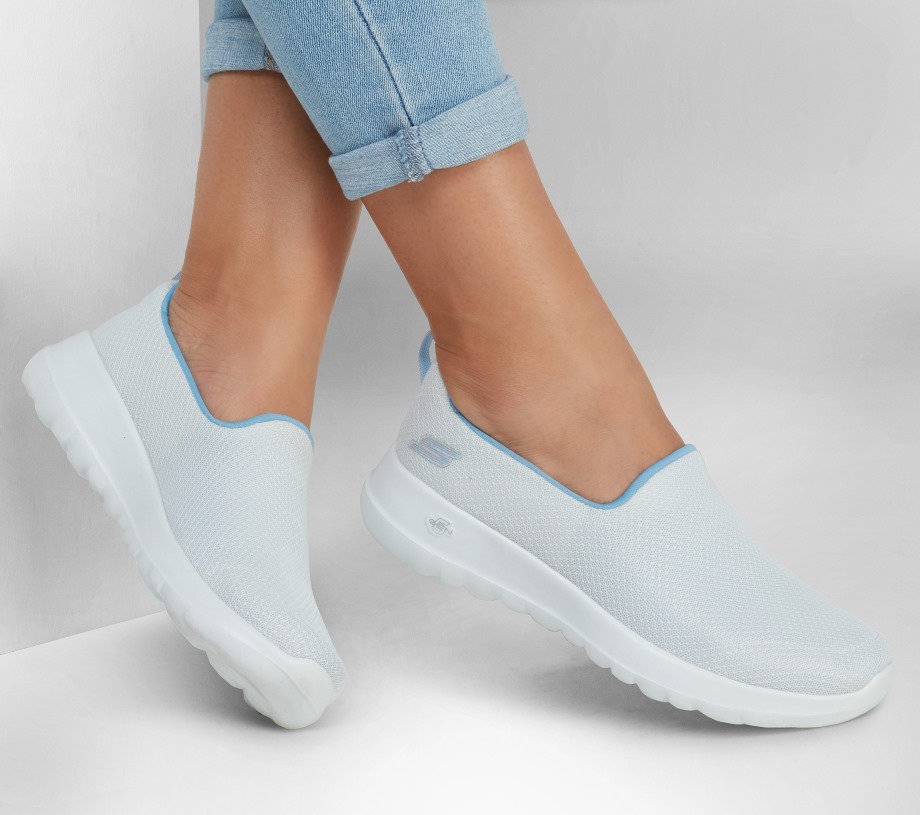 GOwalk Joy Danil White Blue Skechers