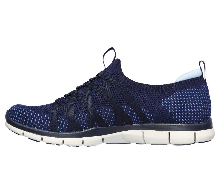 Gratis Chic Newness Skechers Navy