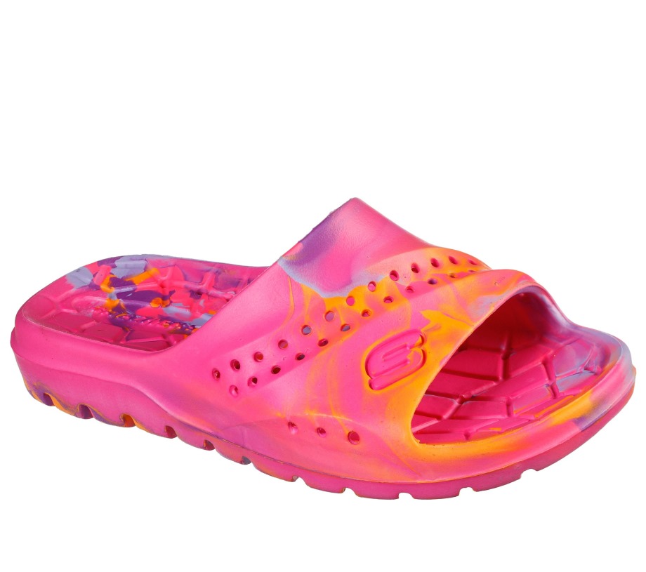 Hogan Color Splashed Skechers Hot Pink Multi
