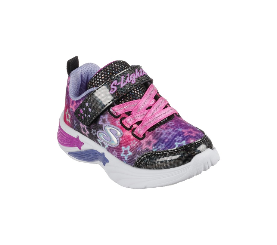 Skechers S Lights Star Sparks Black Multi
