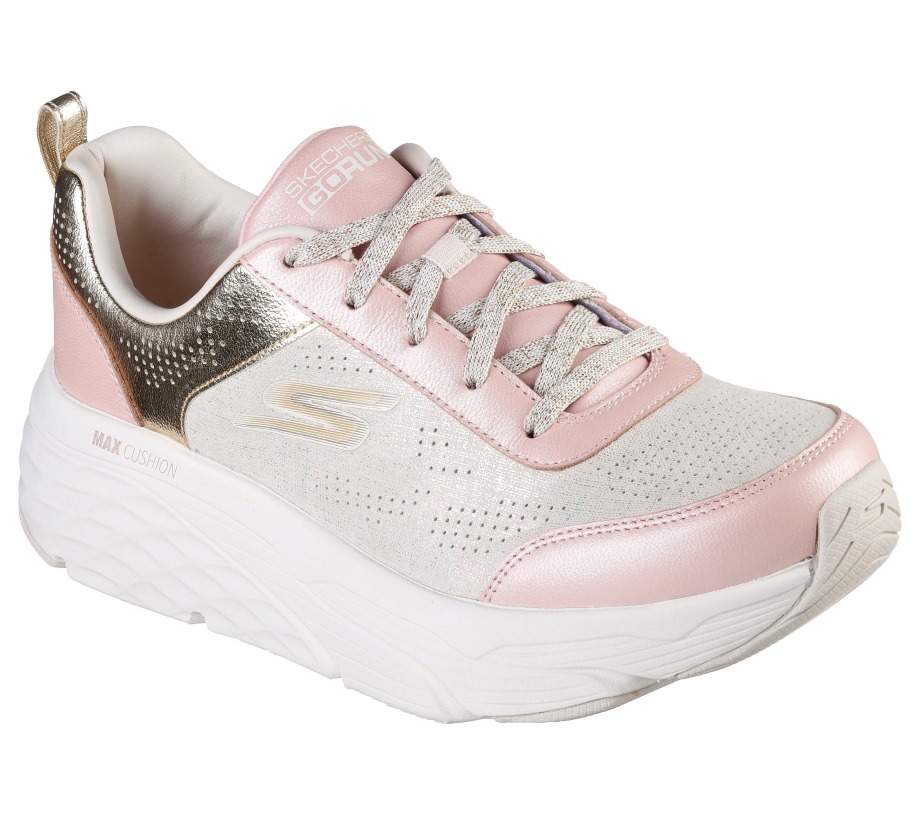 Luxe Collection Max Cushioning Elite Auroral Pink Gold Skechers