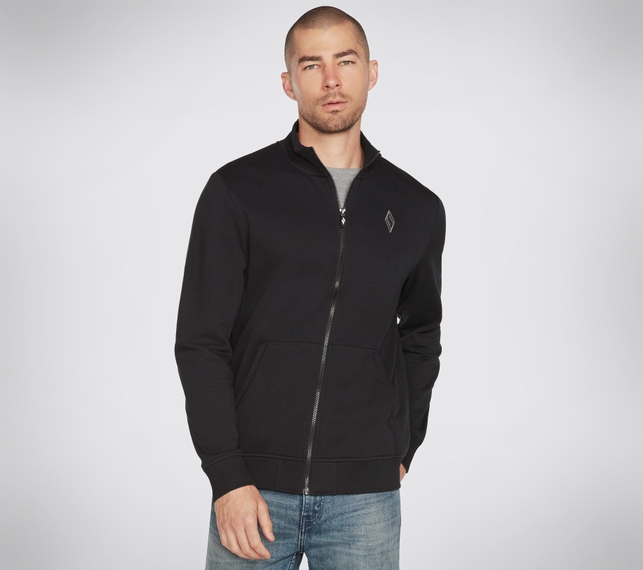 The Hoodless Hoodie GOwalk Everywhere Jacket Black Skechers