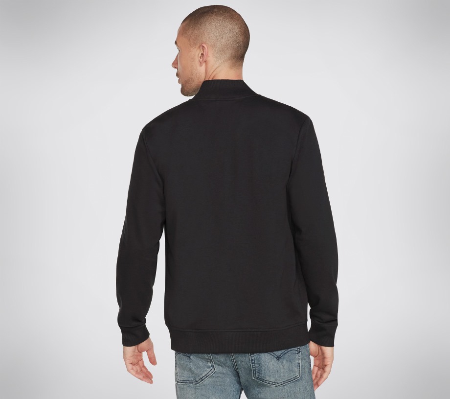 The Hoodless Hoodie GOwalk Everywhere Jacket Black Skechers