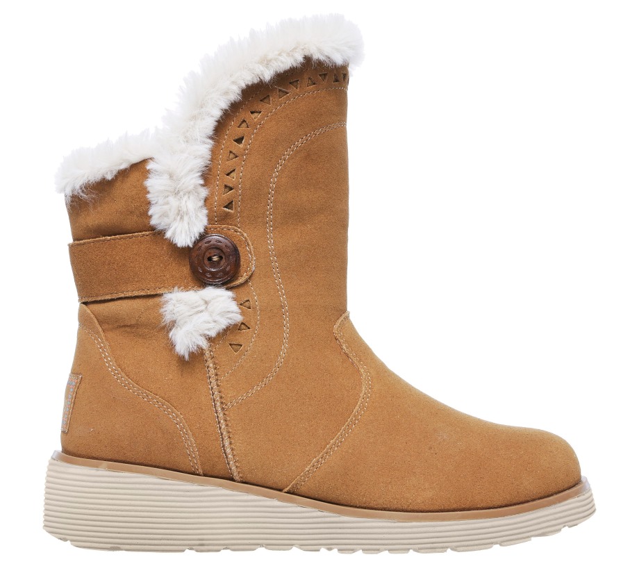 Skechers Keepsakes Wedge Cozy Peak Tan
