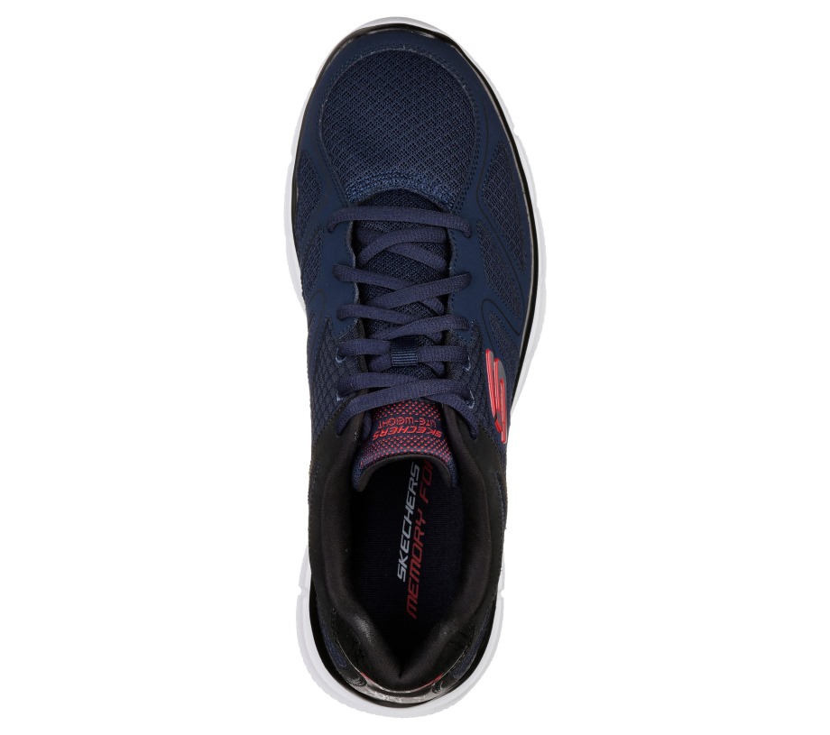 Skechers Satisfaction Flash Point Navy Black