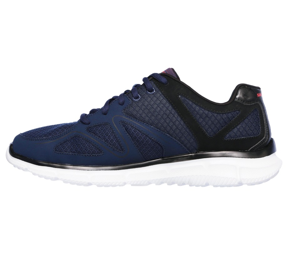 Skechers Satisfaction Flash Point Navy Black