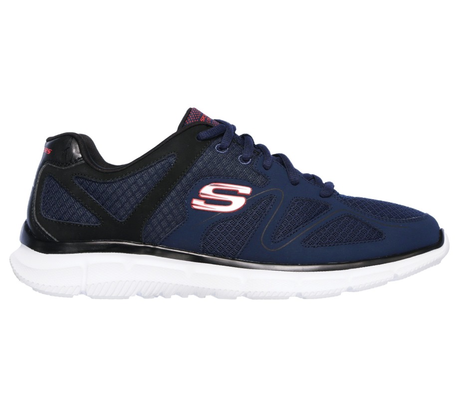 Skechers Satisfaction Flash Point Navy Black