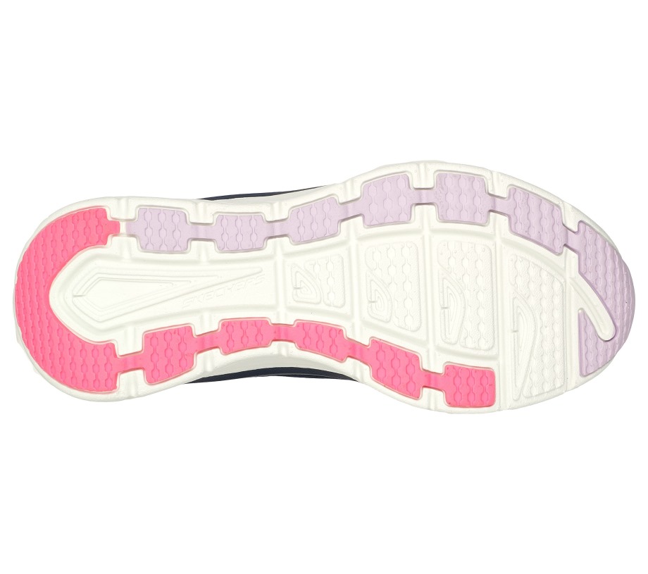 Relaxed Fit D'Lux Walker Infinite Motion Navy Hot Pink Skechers