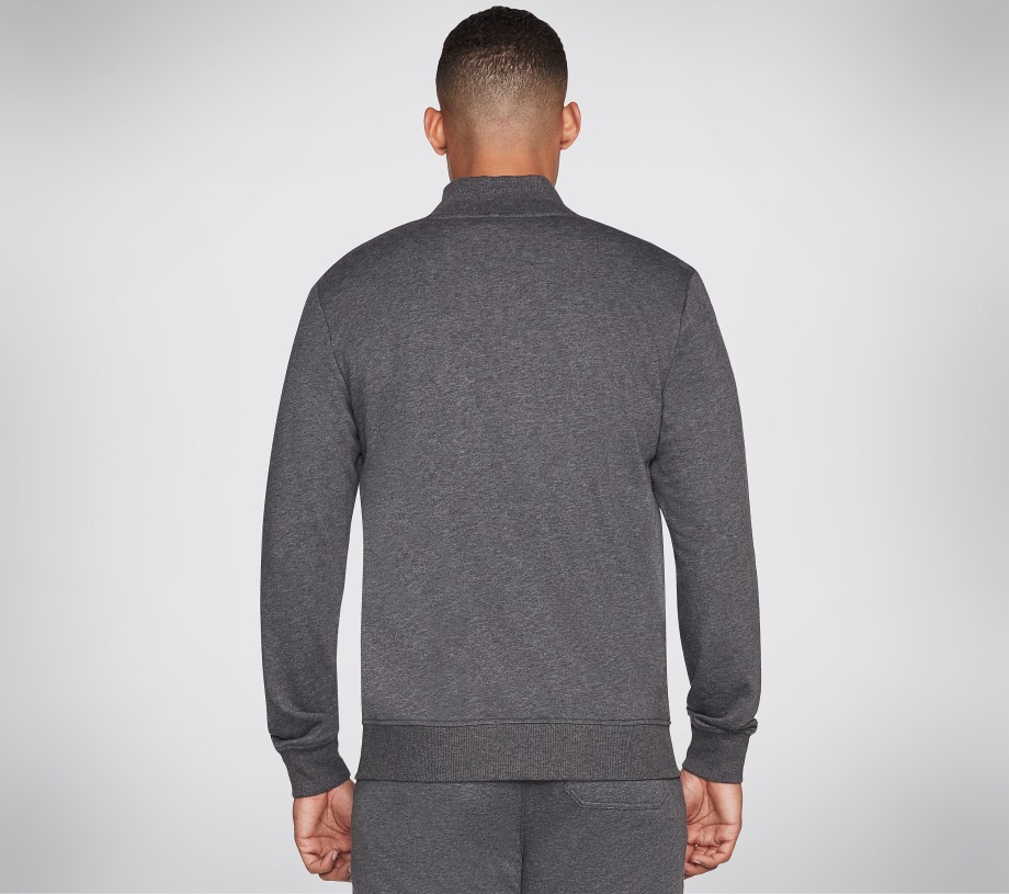 Skechers The Hoodless Hoodie GOwalk Everywhere Jacket Charcoal