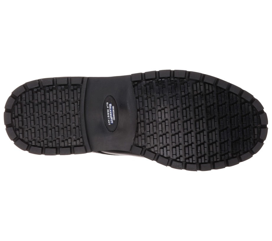 Work Relaxed Fit Cottonwood Elks SR Skechers Black