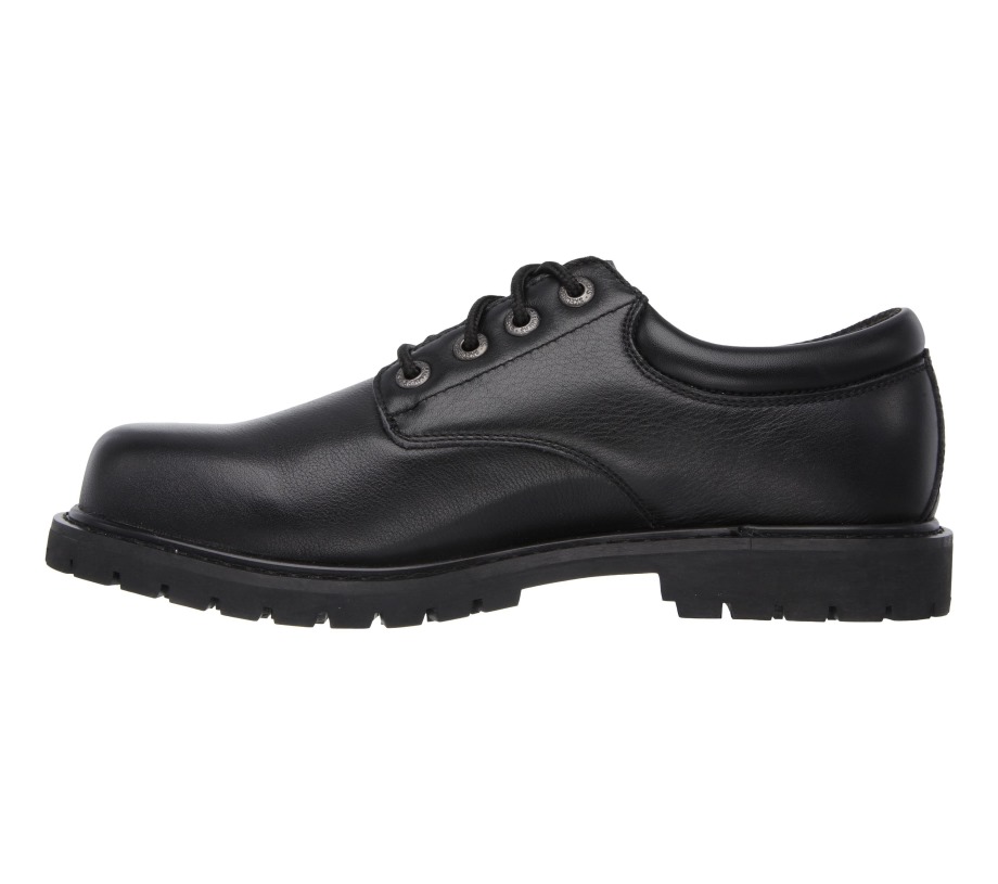 Work Relaxed Fit Cottonwood Elks SR Skechers Black