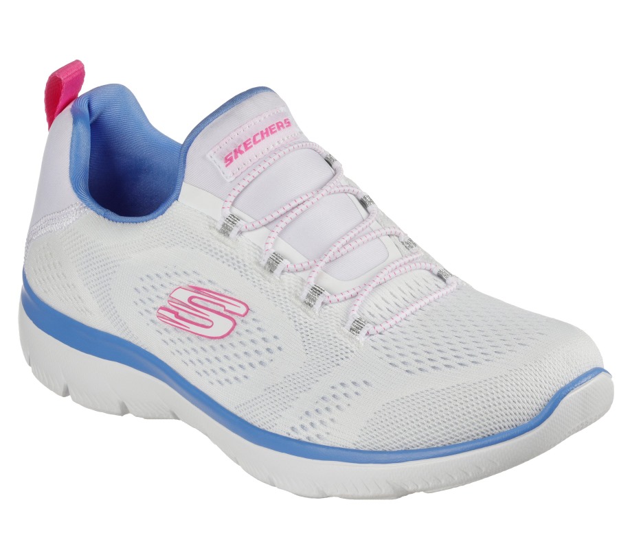 Skechers Summits Perfect Views White Periwinkle