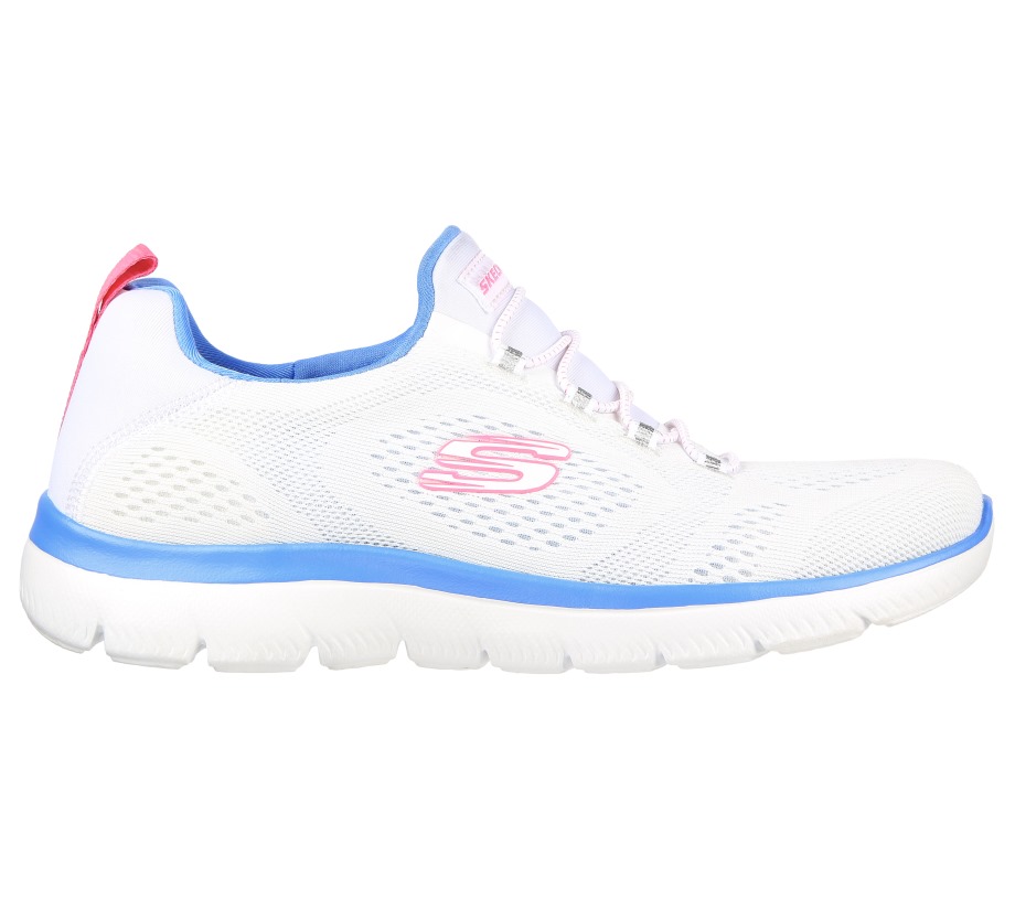 Skechers Summits Perfect Views White Periwinkle