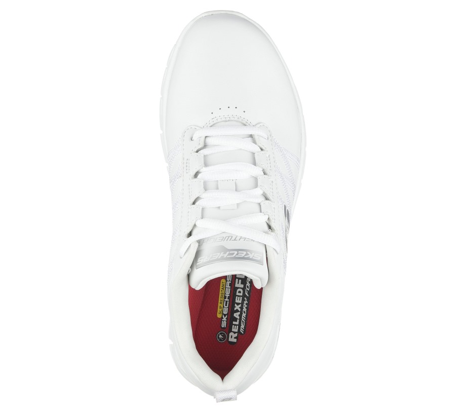 Skechers Work Relaxed Fit Sure Track Erath SR White