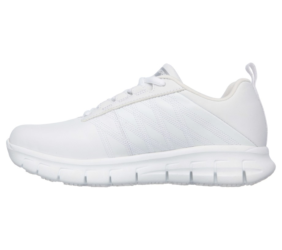 Skechers Work Relaxed Fit Sure Track Erath SR White