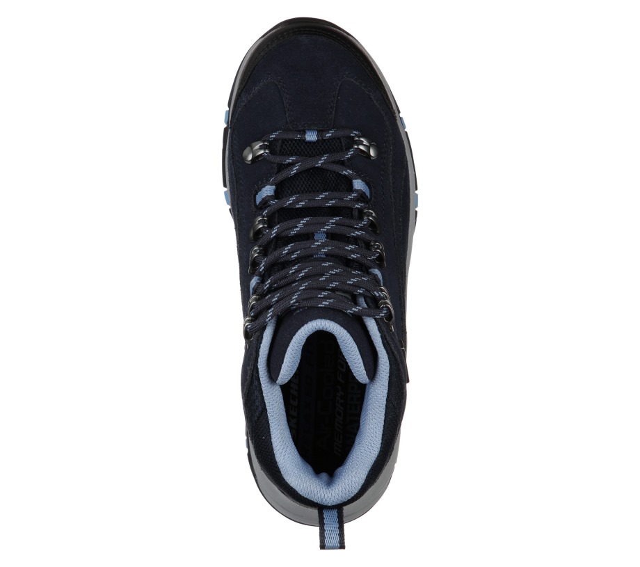 Skechers Relaxed Fit Trego Alpine Trail Navy Gray