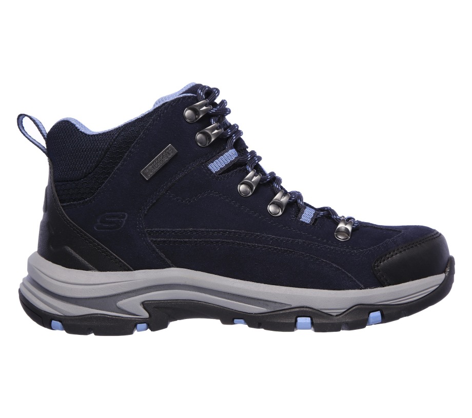 Skechers Relaxed Fit Trego Alpine Trail Navy Gray