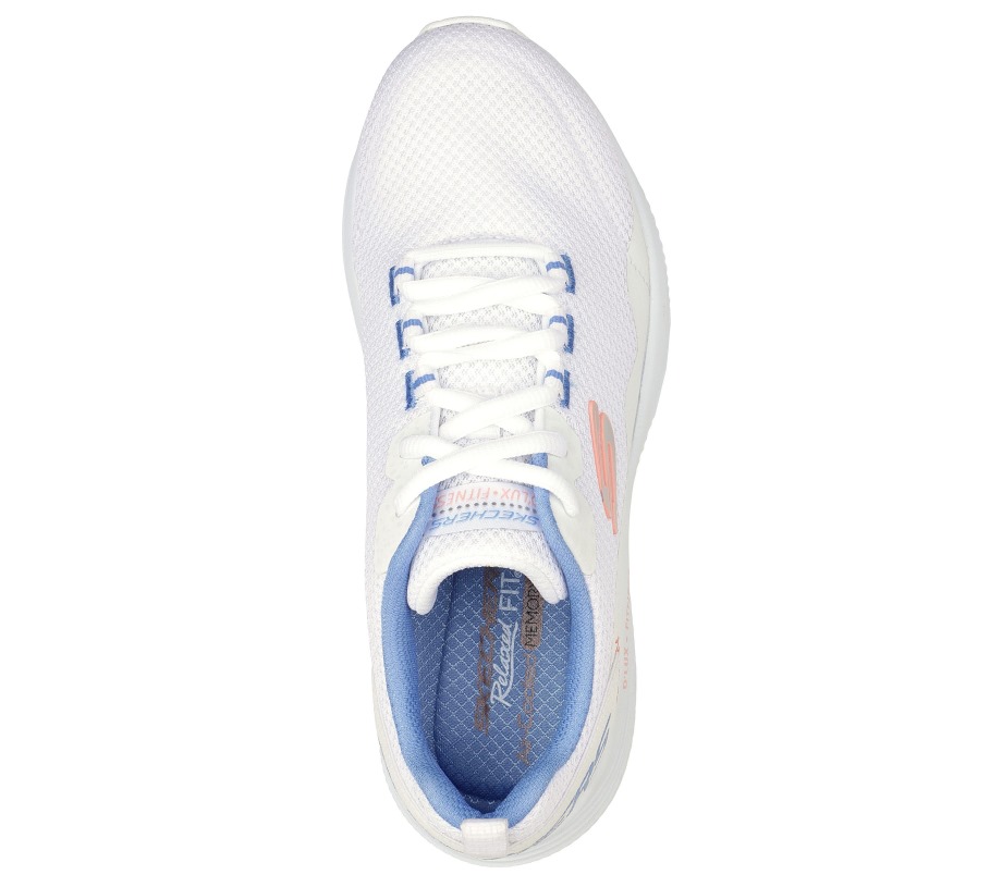 Relaxed Fit D'Lux Fitness Roam Free Skechers White Multi
