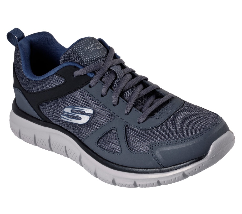 Track Skechers Gray Navy