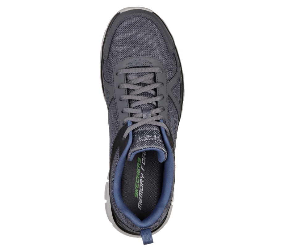 Track Skechers Gray Navy