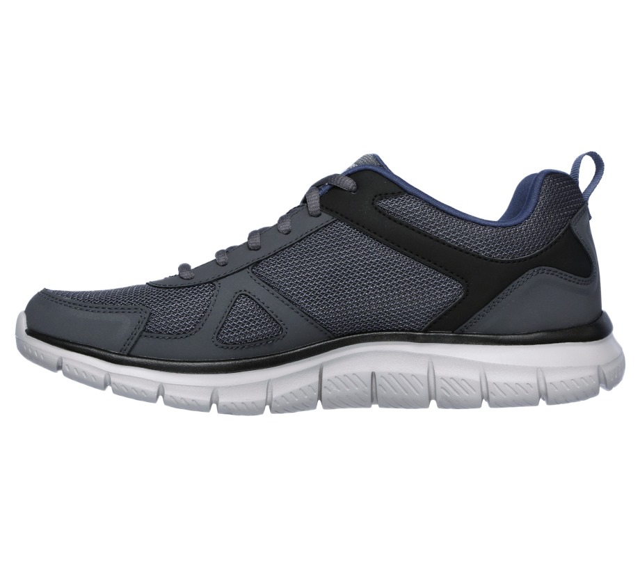 Track Skechers Gray Navy
