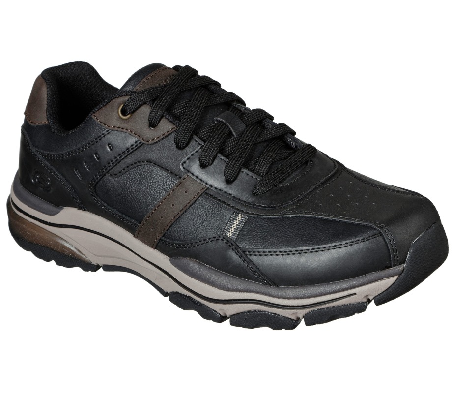 Relaxed Fit Romago Elmen Black Skechers