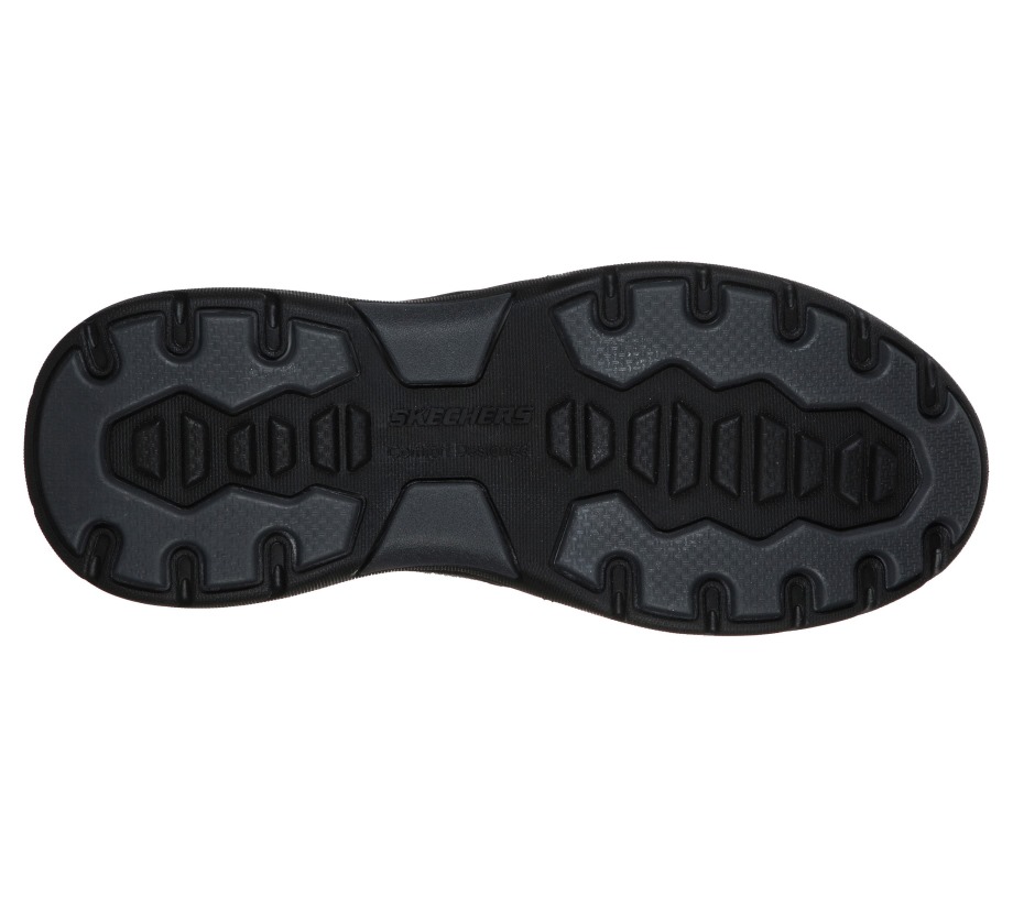 Relaxed Fit Expended Morgo Black Skechers