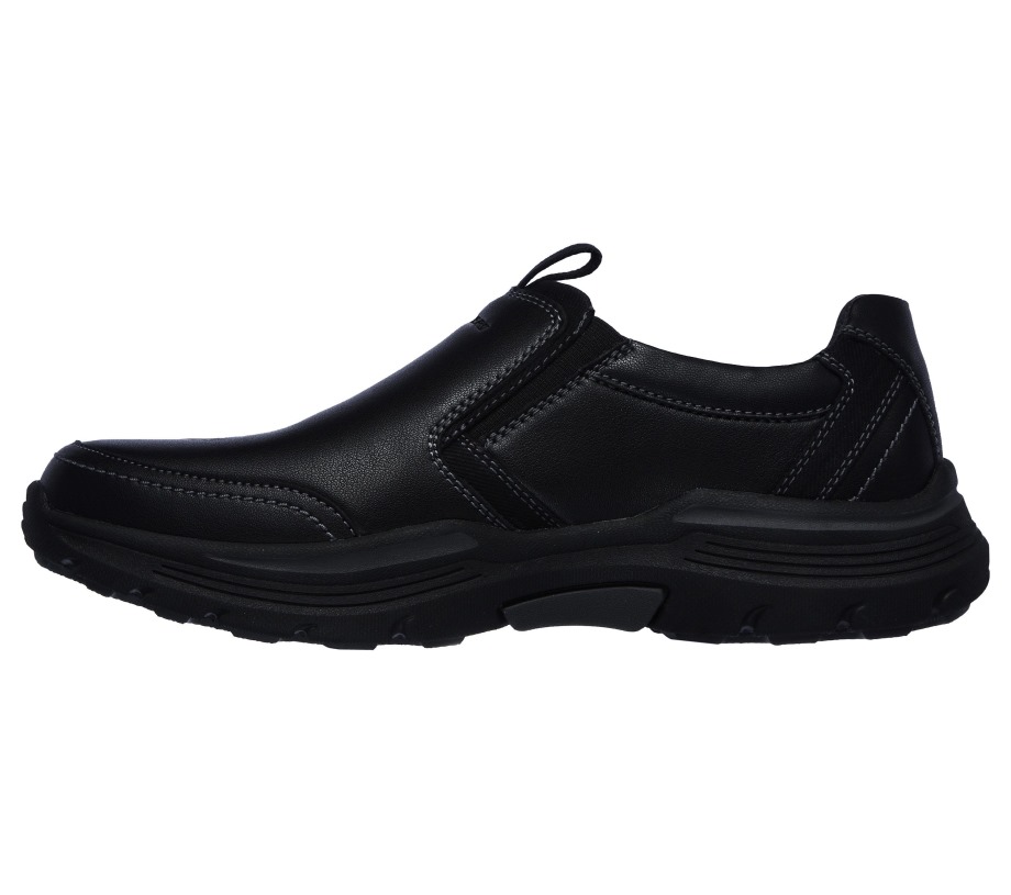 Relaxed Fit Expended Morgo Black Skechers