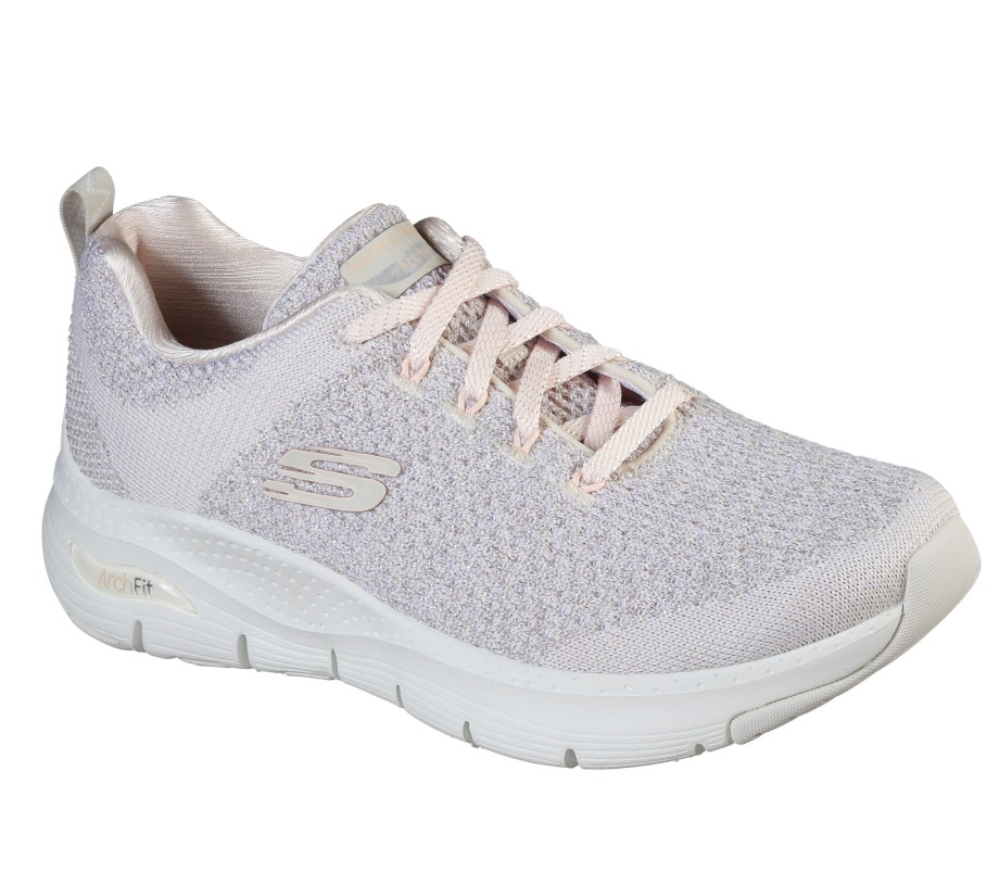Arch Fit Infinite Adventure Skechers Natural Light Pink