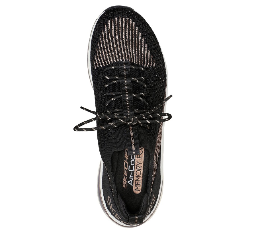 Skech-Air Element 2.0 Daring Damsel Black Rose Gold Skechers