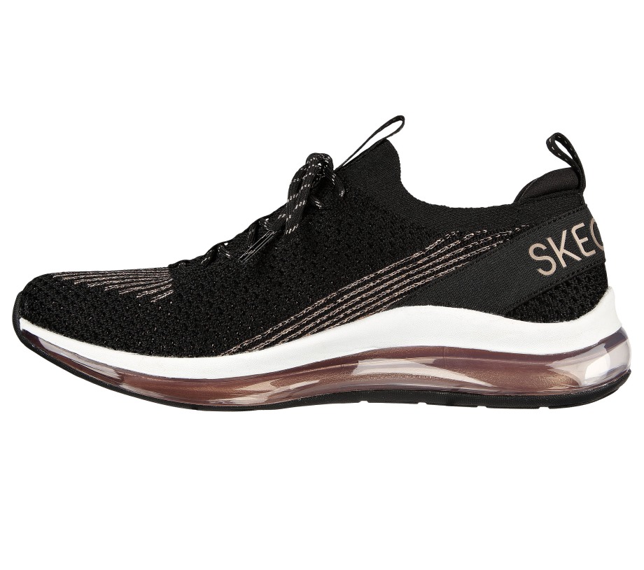 Skech-Air Element 2.0 Daring Damsel Black Rose Gold Skechers