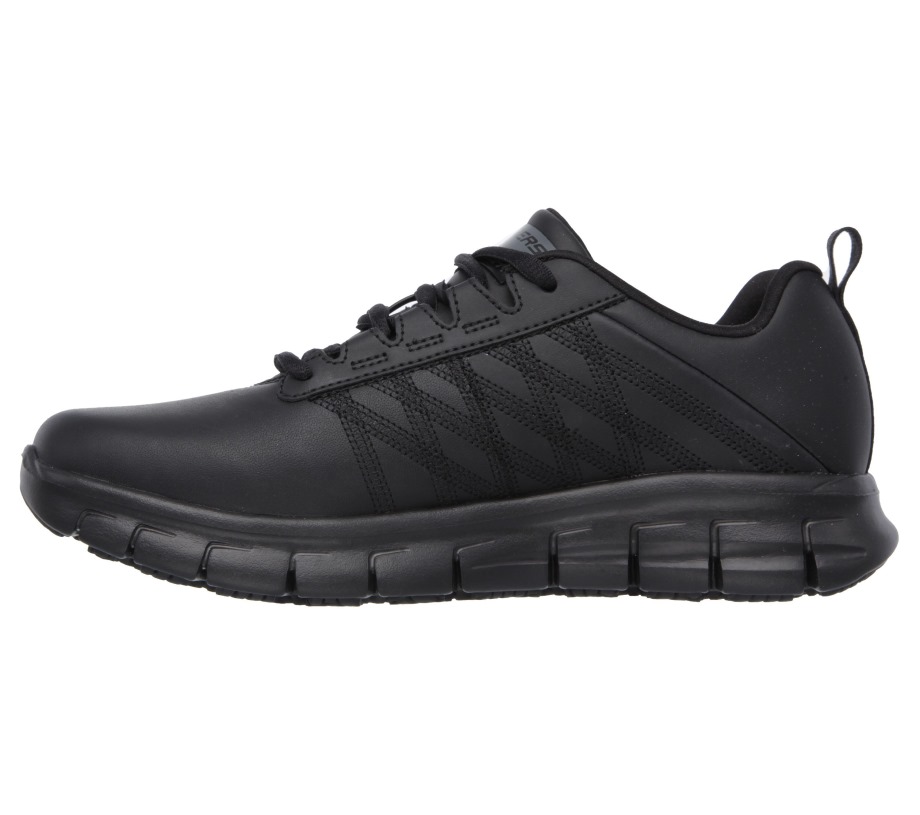 Work Relaxed Fit Sure Track Erath SR Black Skechers