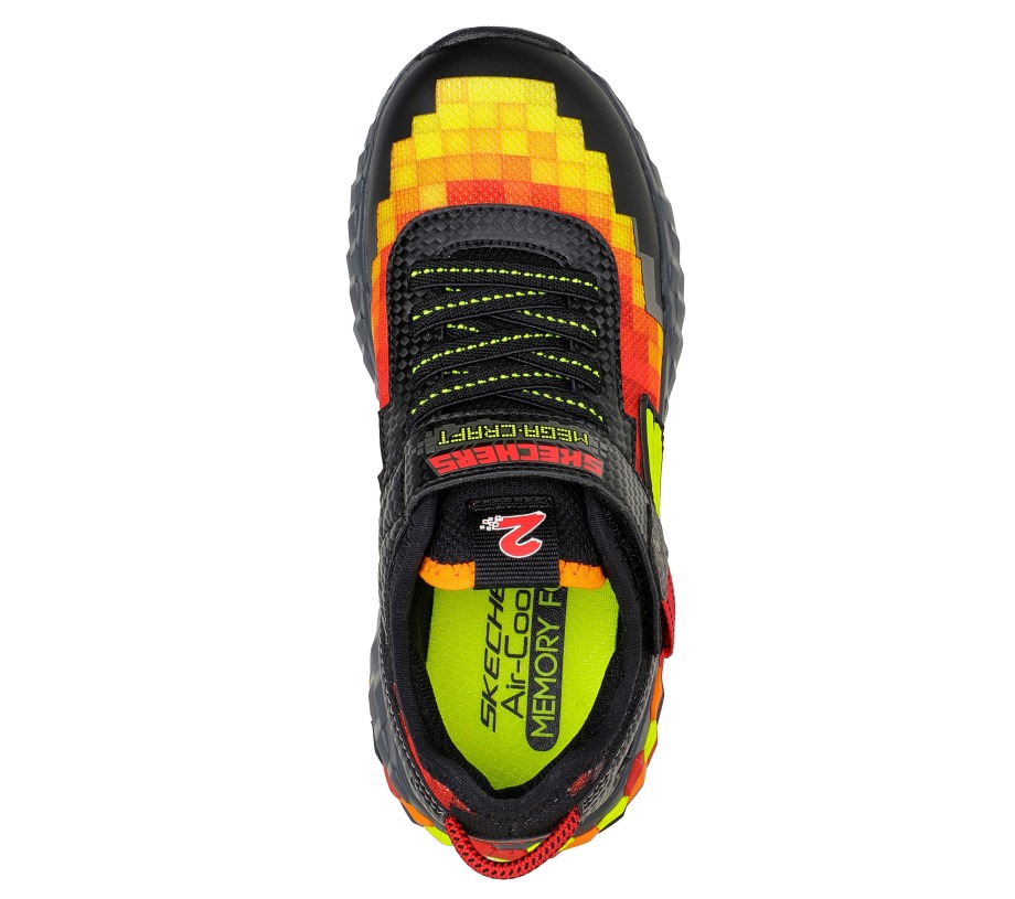 Mega-Craft 2.0 Black Red Skechers
