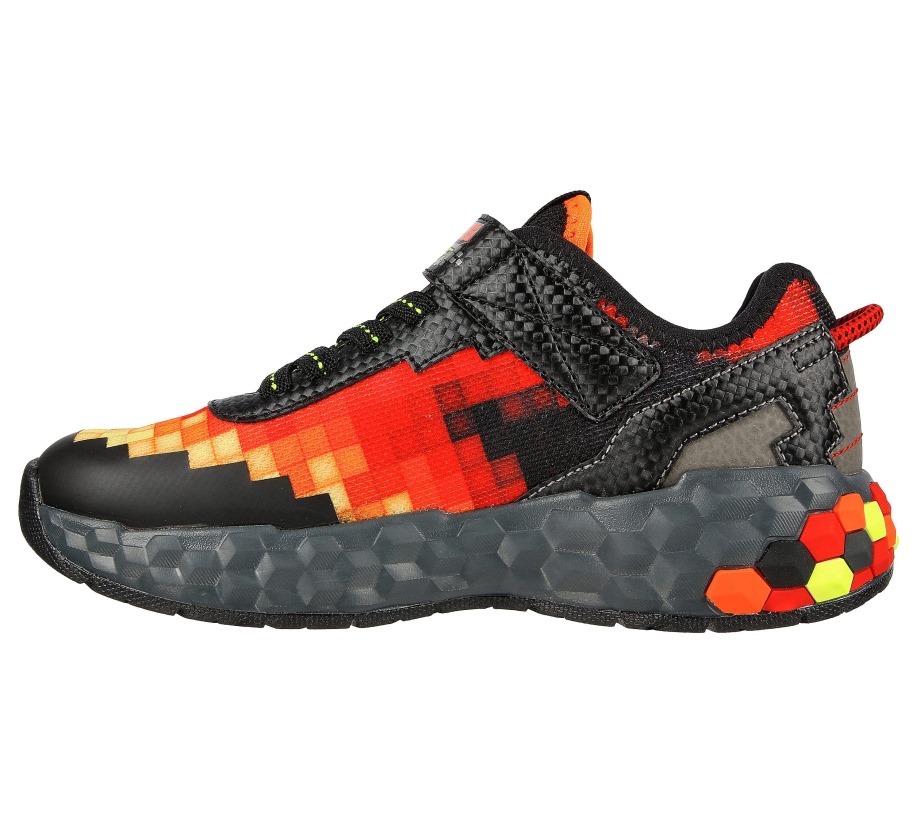 Mega-Craft 2.0 Black Red Skechers