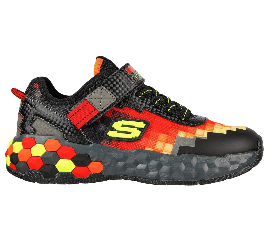 Mega-Craft 2.0 Black Red Skechers