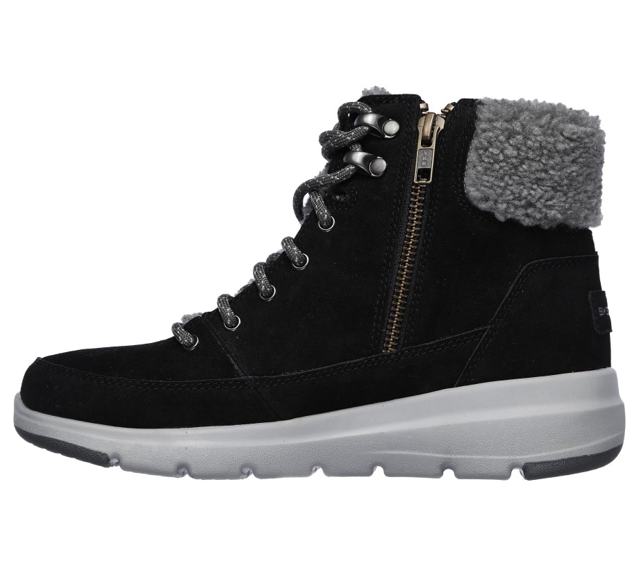 Skechers On-the-GO Glacial Ultra Woodlands Black Gray