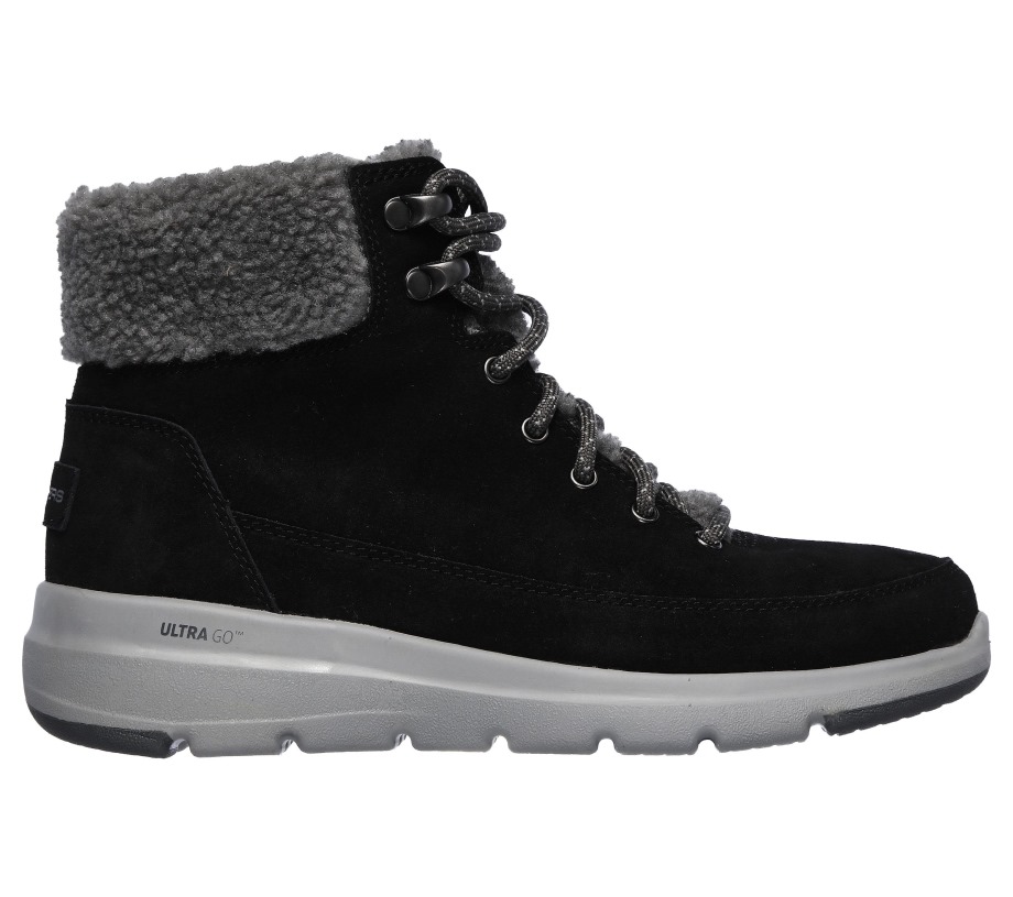 Skechers On-the-GO Glacial Ultra Woodlands Black Gray