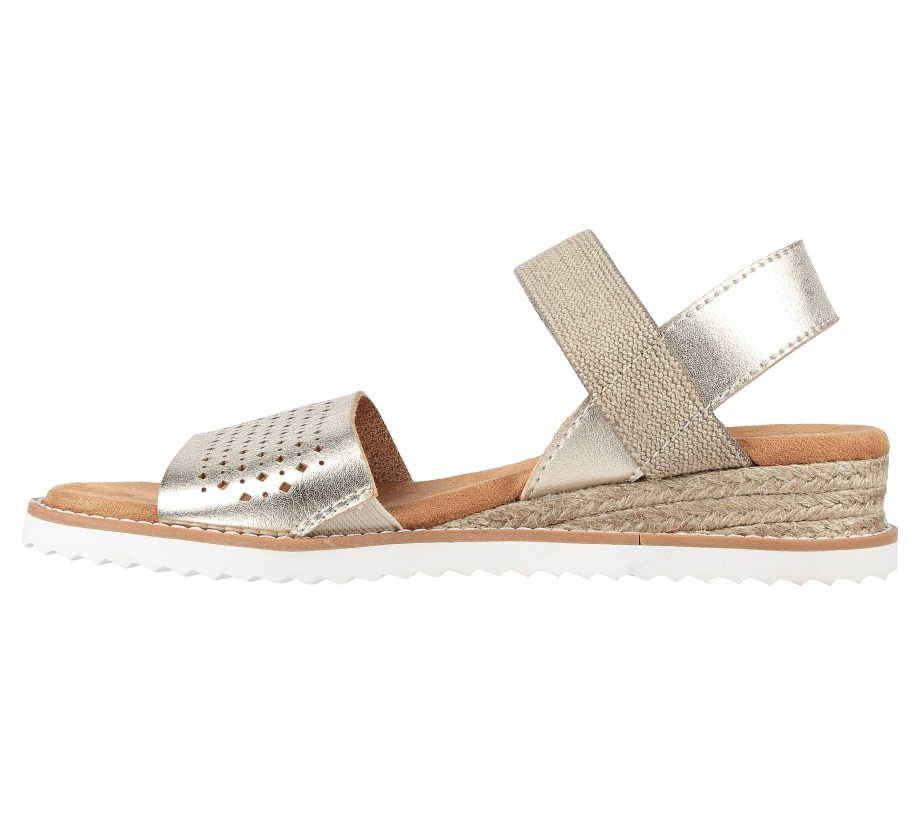 BOBS Desert Kiss Glam Shine Champagne Skechers