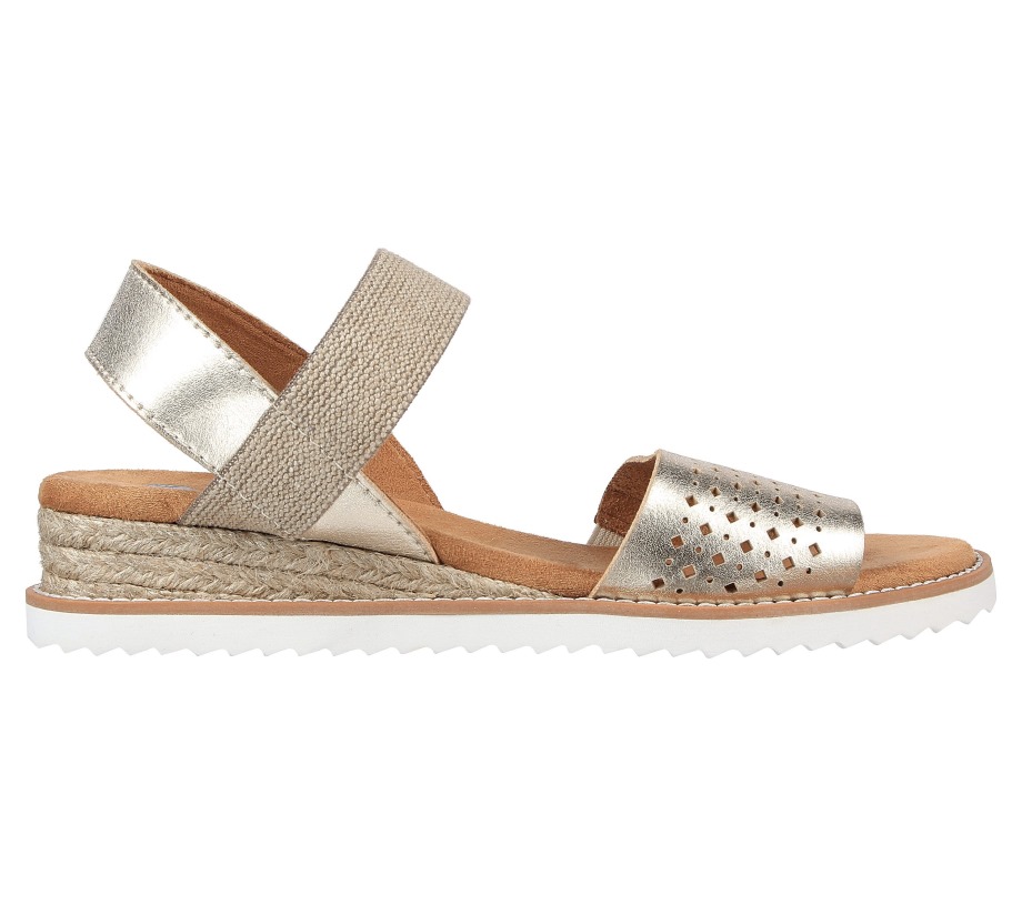 BOBS Desert Kiss Glam Shine Champagne Skechers