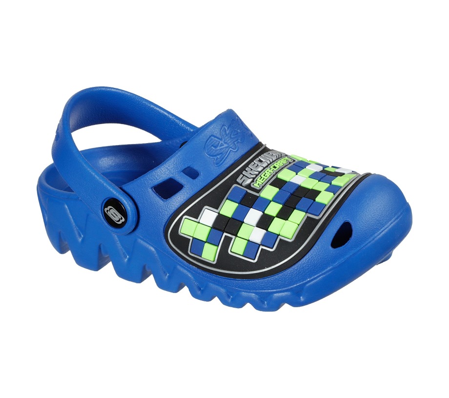 Skechers Foamies Zaggle Cubo-Breeze Blue Lime