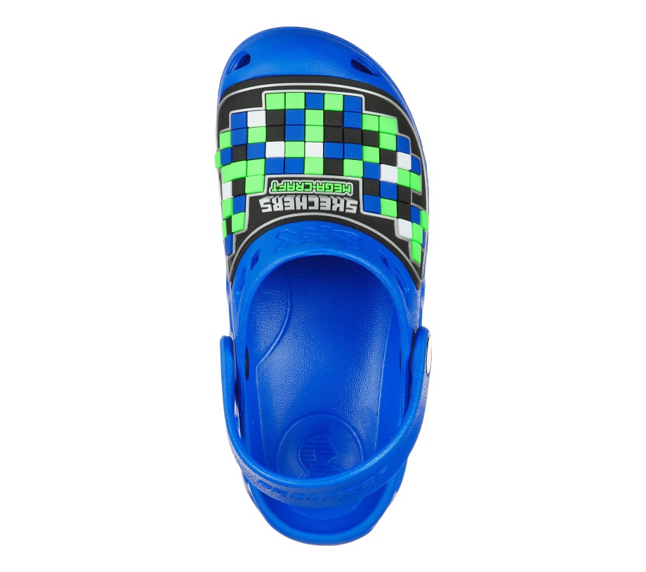 Skechers Foamies Zaggle Cubo-Breeze Blue Lime