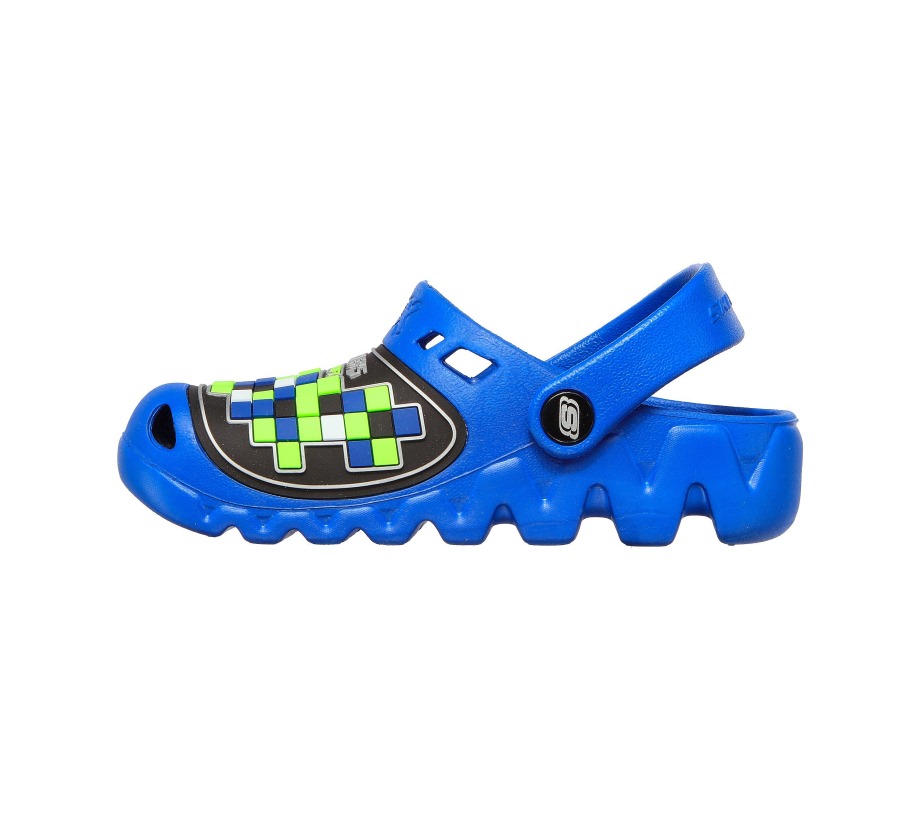 Skechers Foamies Zaggle Cubo-Breeze Blue Lime