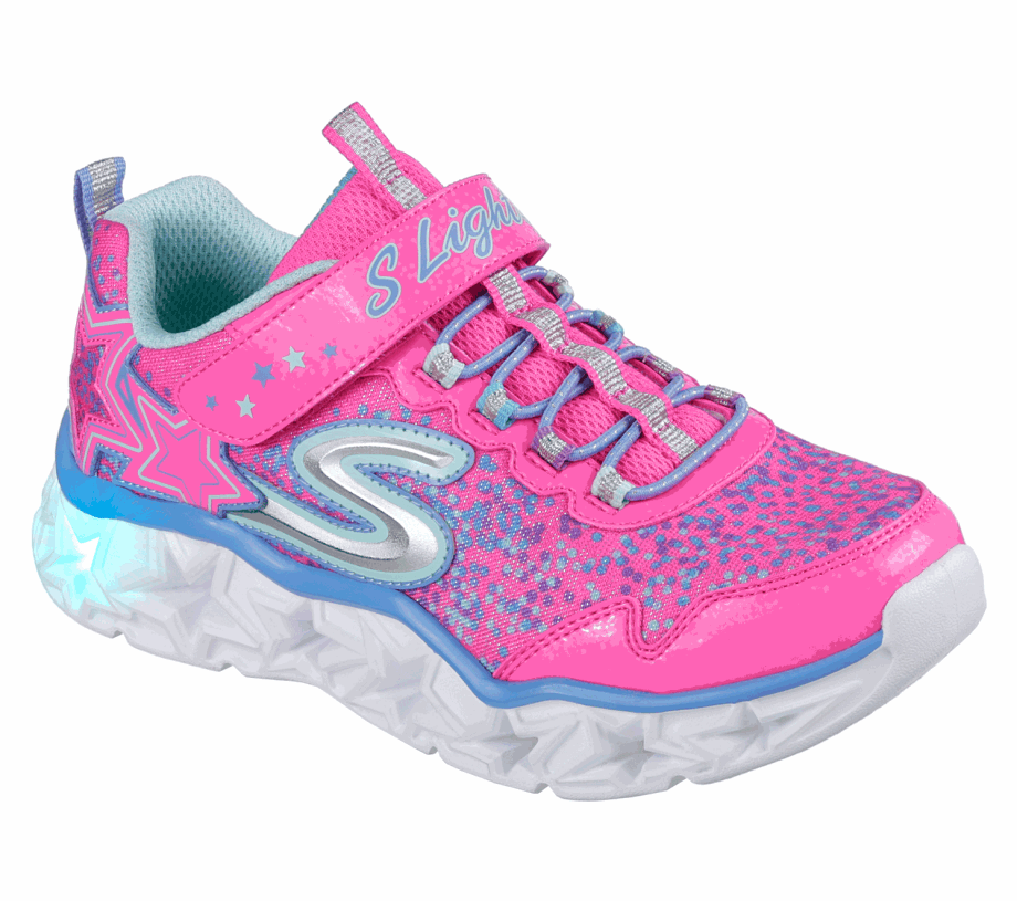 S Lights Galaxy Lights Skechers Neon Pink Multi